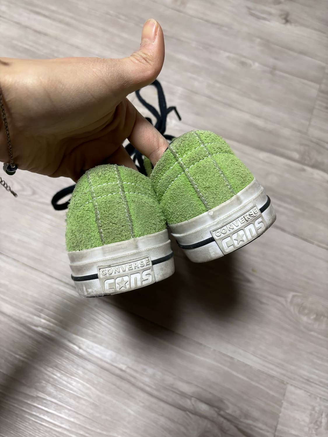 스투시x컨버스 원스타 프로로우 8볼 그린 상품이미지6