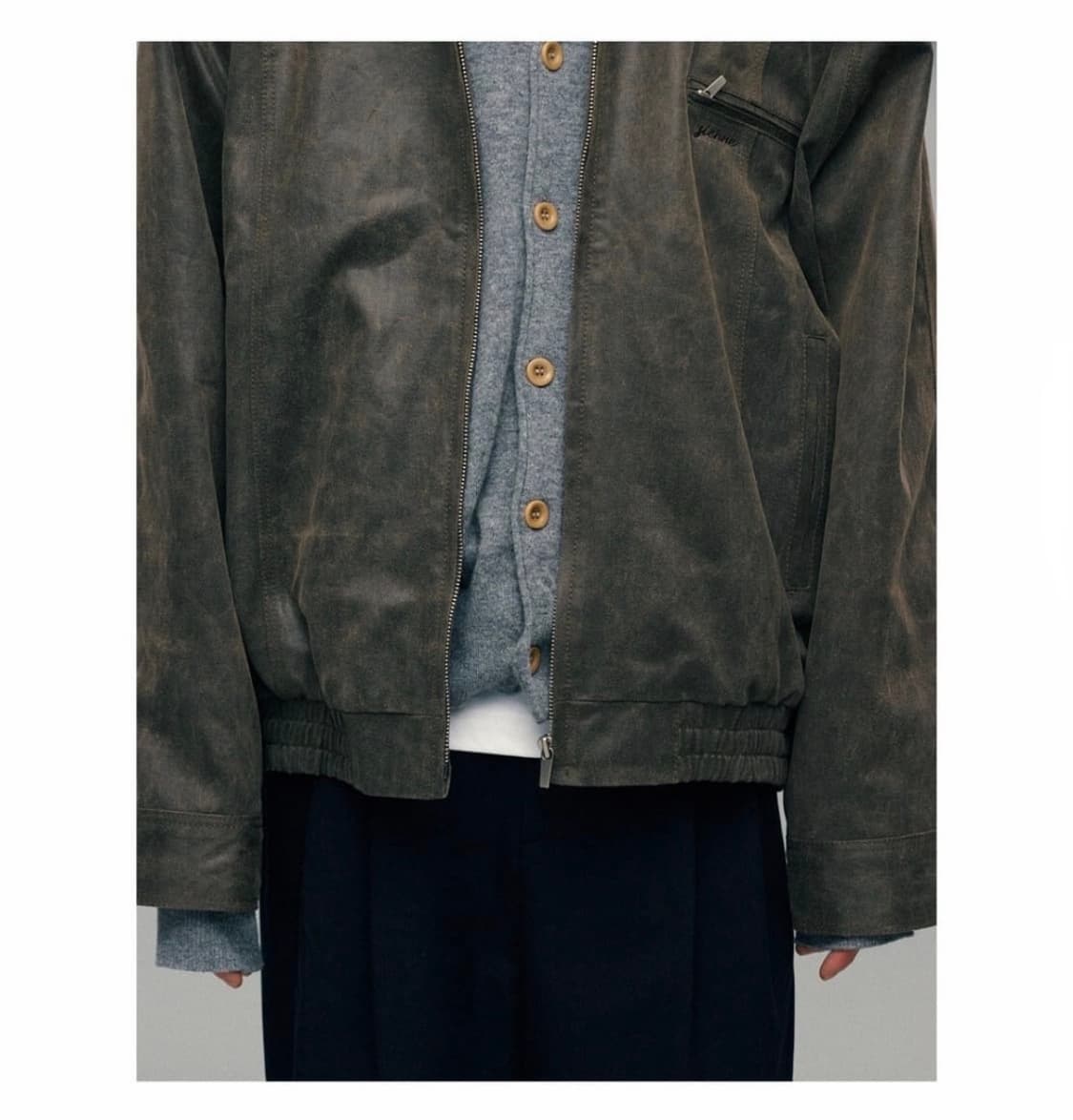 Sienne John Leather Jacket 상품이미지4