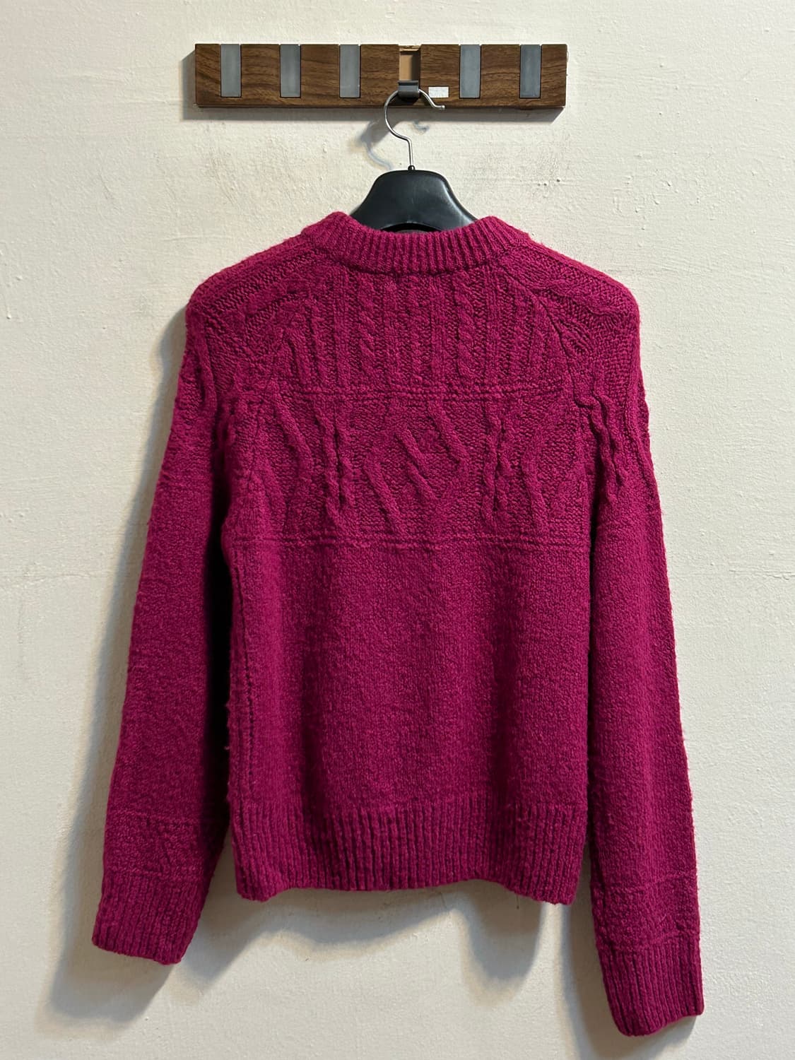 코텔로 케이블 울 블렌딩 니트 풀오버 상품이미지4