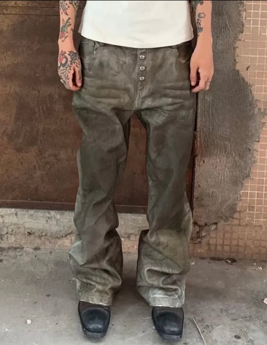 No e mosen 플레어팬츠 상품이미지1