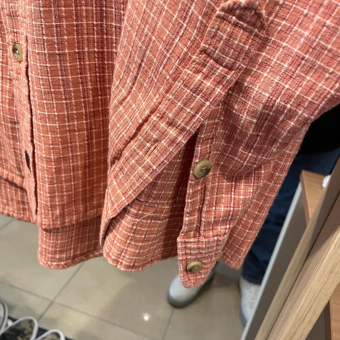 울리치 히든 버튼다운 셔츠 L 상품이미지7