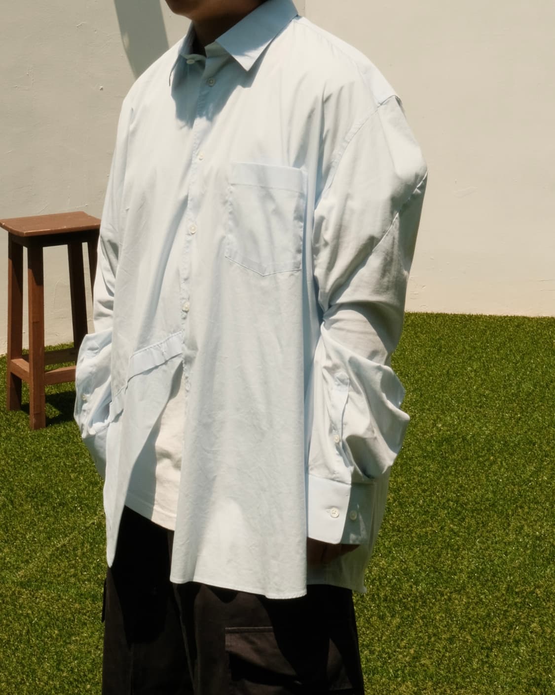 베트멍 꼼데가르송 17SS 팩샷 셔츠  상품이미지1