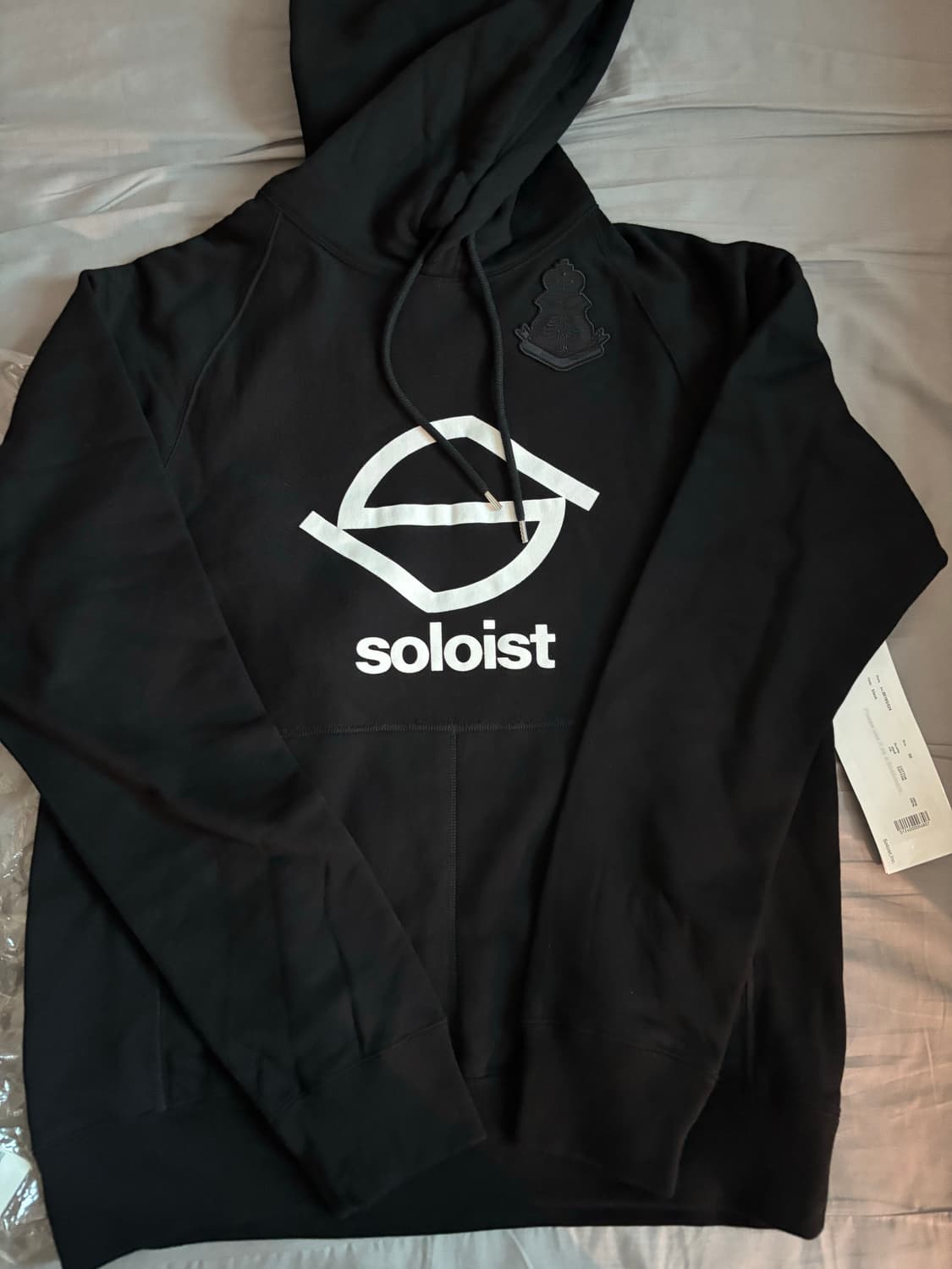 [50] The soloist 후드 블랙 새상품 상품이미지3