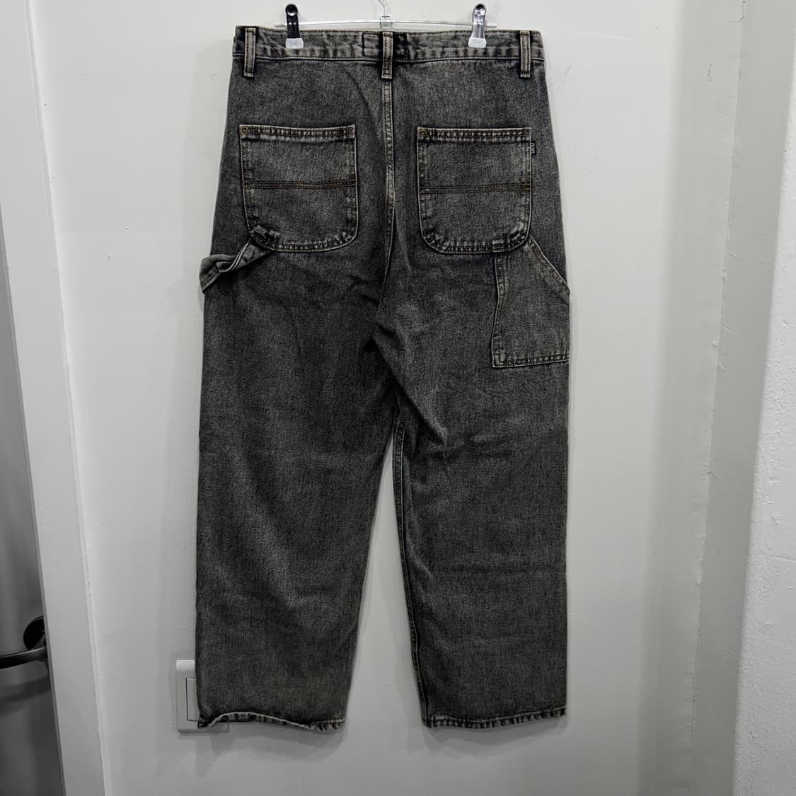 크리틱 워시드 코튼 더블니 카펜터 데님팬츠 상품이미지5