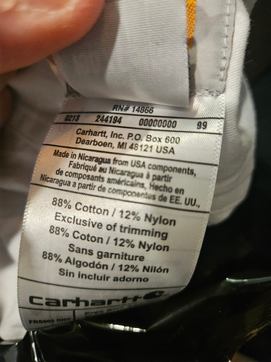 칼하트 자켓 상품이미지2