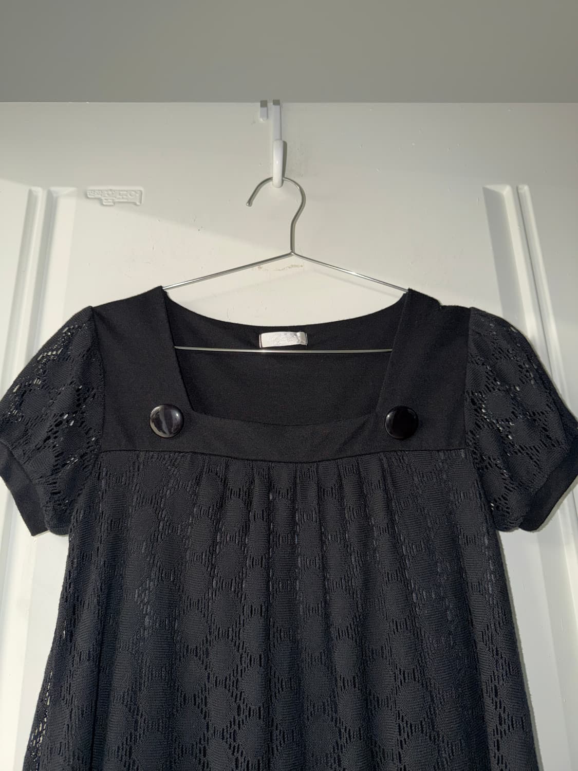 일본빈티지 레이스 레이어드 미니원피스 상품이미지3