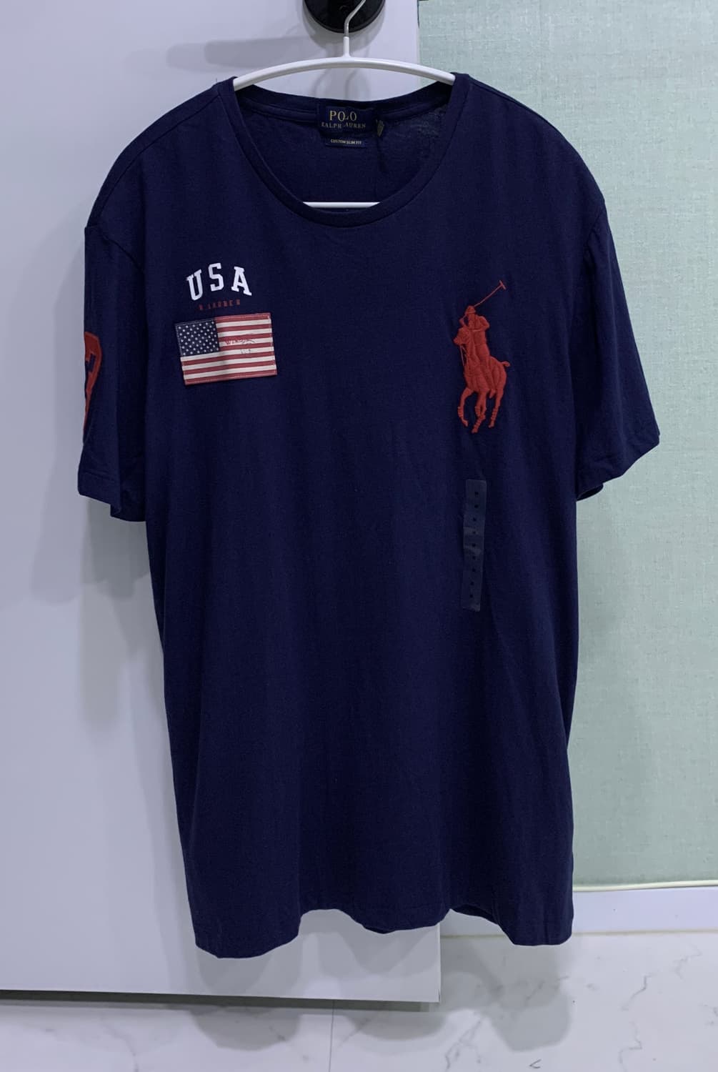 (새상품) 폴로 빅포니 성조기 티셔츠 상품이미지2