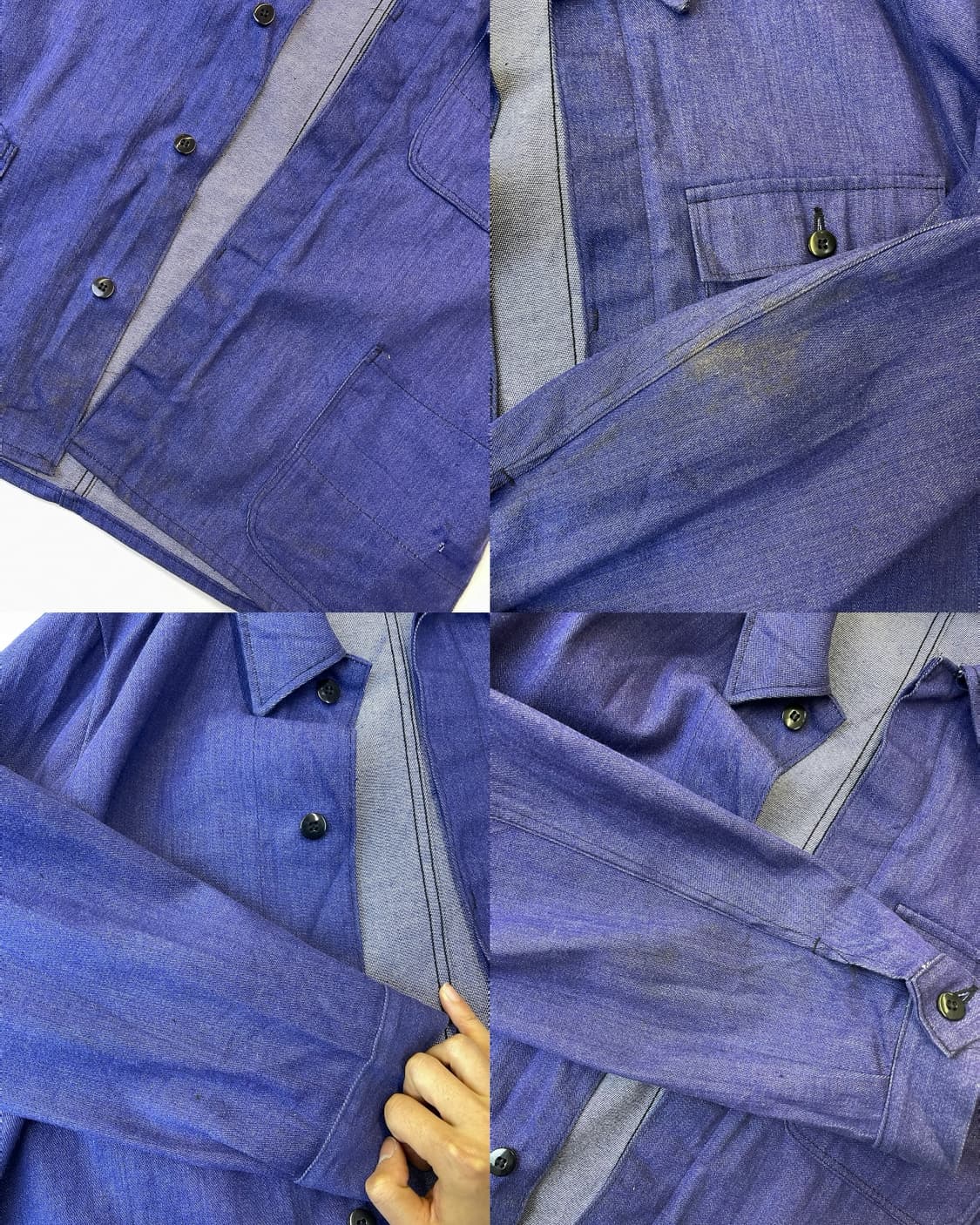 Schumer Secan 80s 프렌치 워크 자켓 상품이미지8