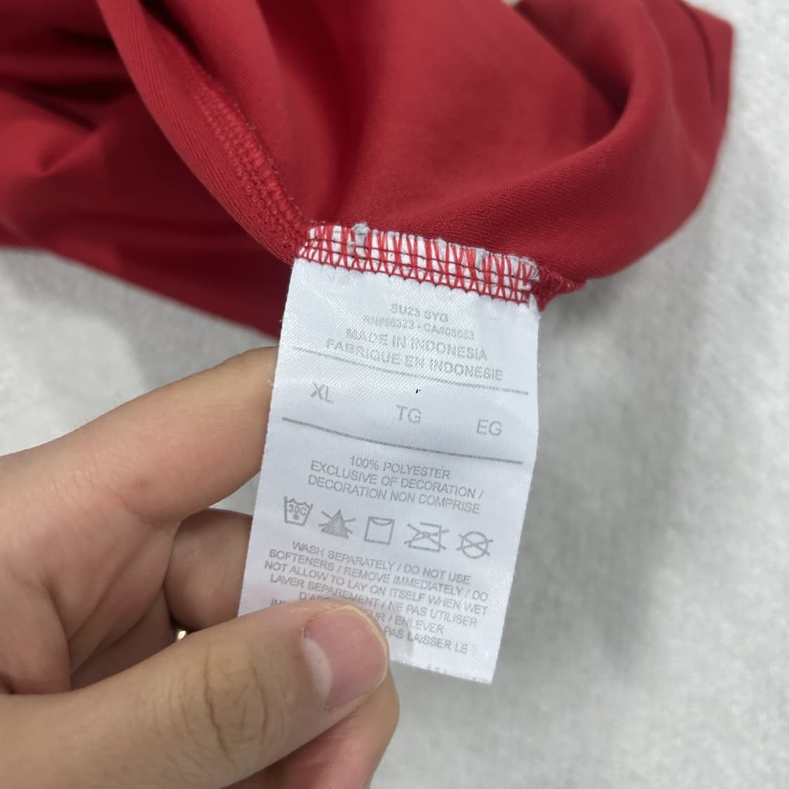 나이키 리버풀 23/24 홈 유니폼 XL 상품이미지4