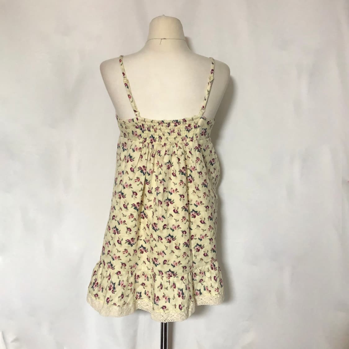 꽃무늬 리본 슬리브리스 상품이미지5