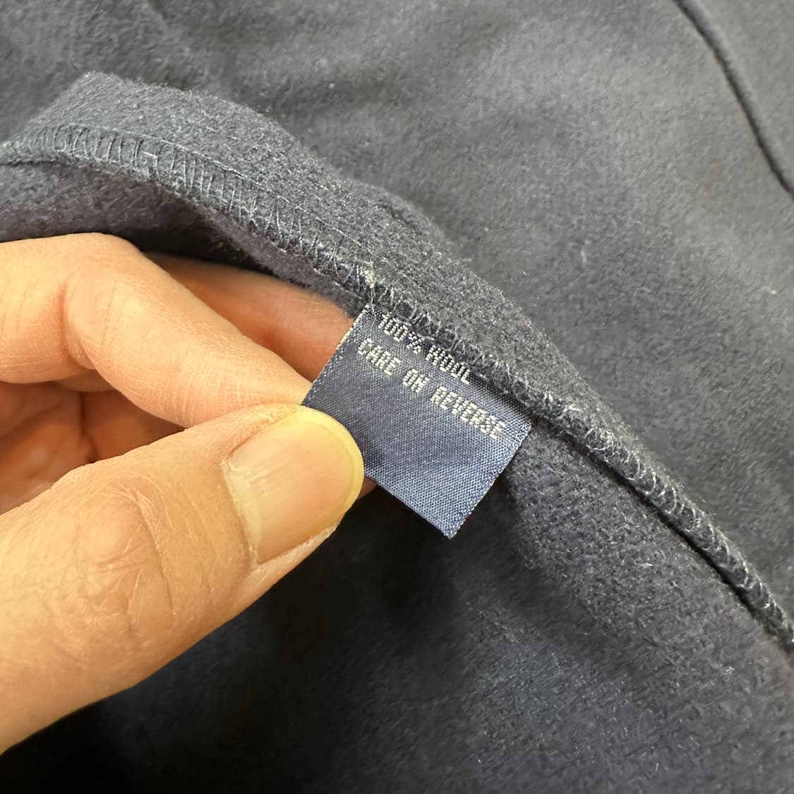 90s 폴로 랄프로렌 울 더플 코트 M 상품이미지7