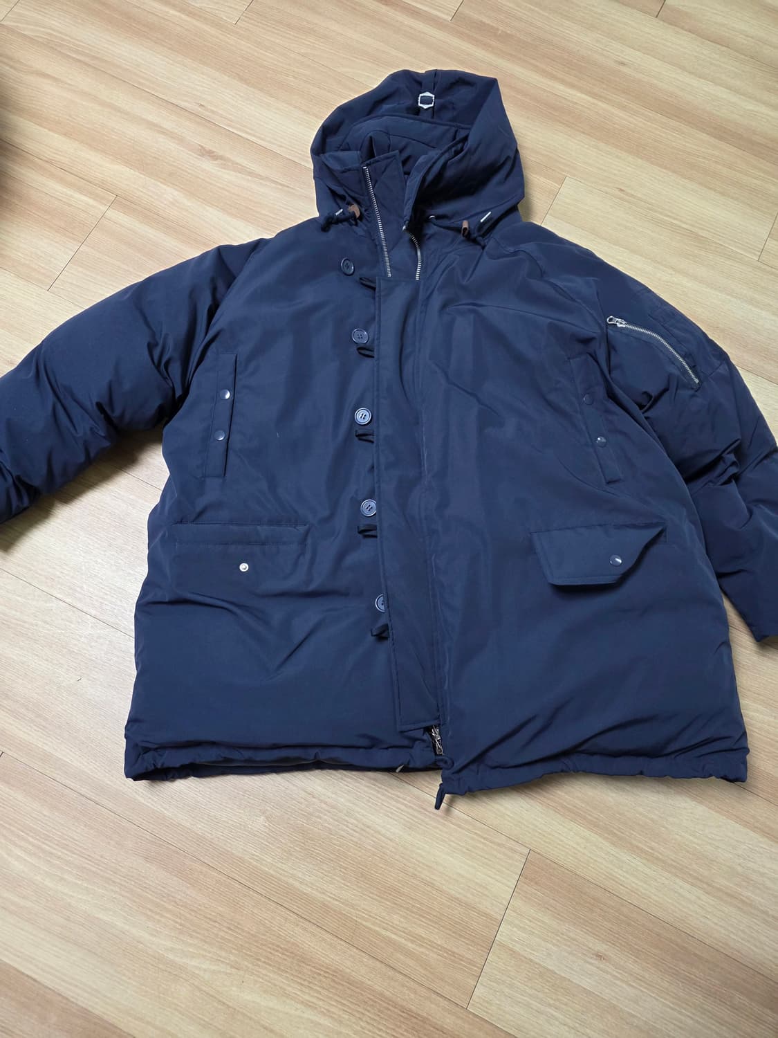 인더스트  N3B 패딩 파카 L(네이비) 상품이미지8