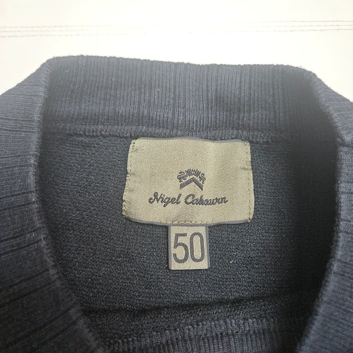 (무료배송) 나이젤카본 피셔맨 스웨터 / 네이비 / 50사이즈 상품이미지2