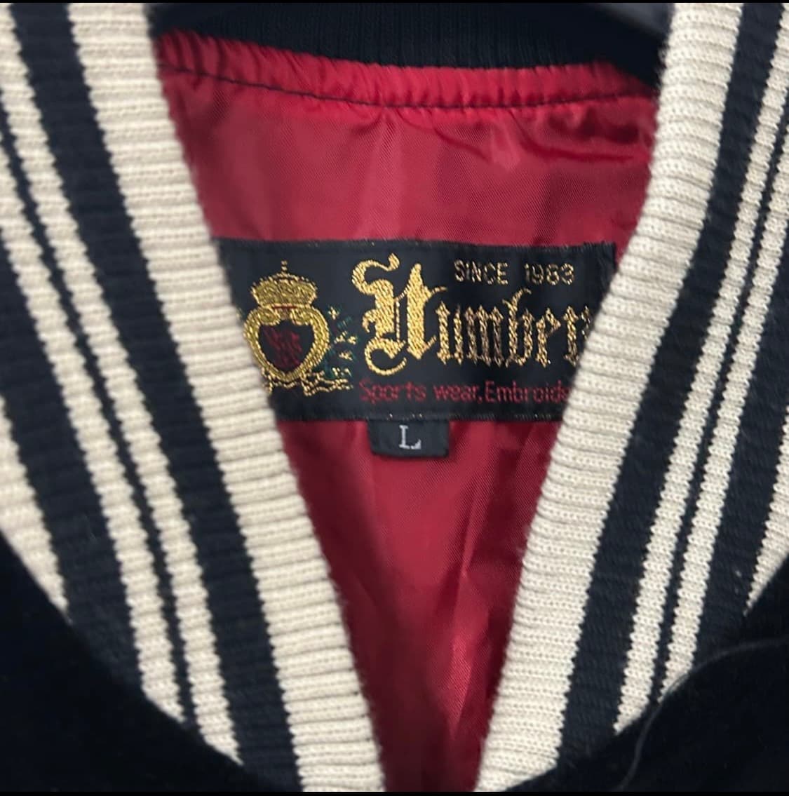 Humber 벨벳자수 스카잔 상품이미지4