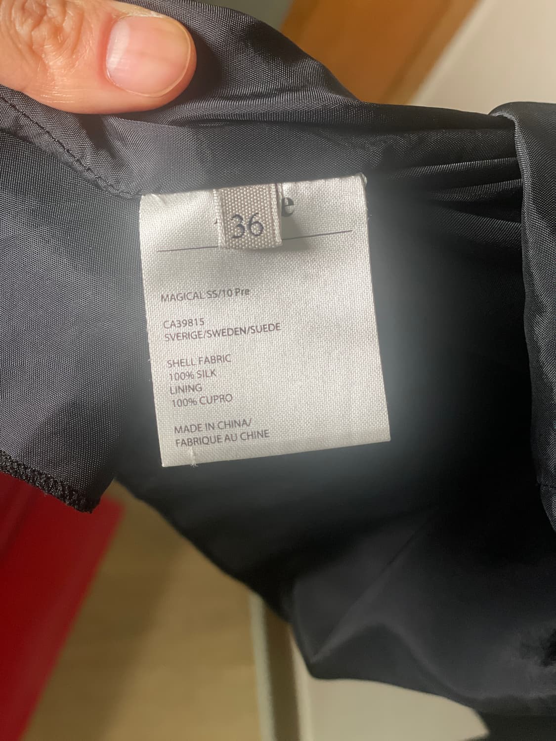 아크네 빈티지 블랙미니드레스  상품이미지5