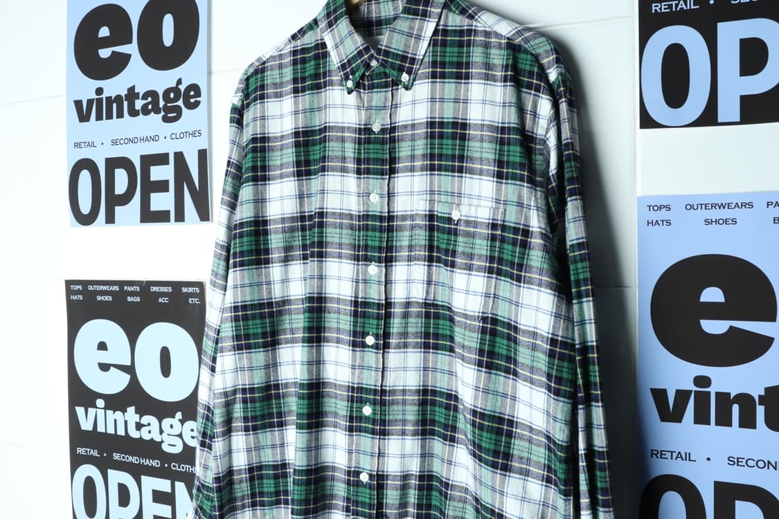 (L-XL) 비바스튜디오 셔츠 남방 타탄체크 아메카지 플란넬-H31287 상품이미지5