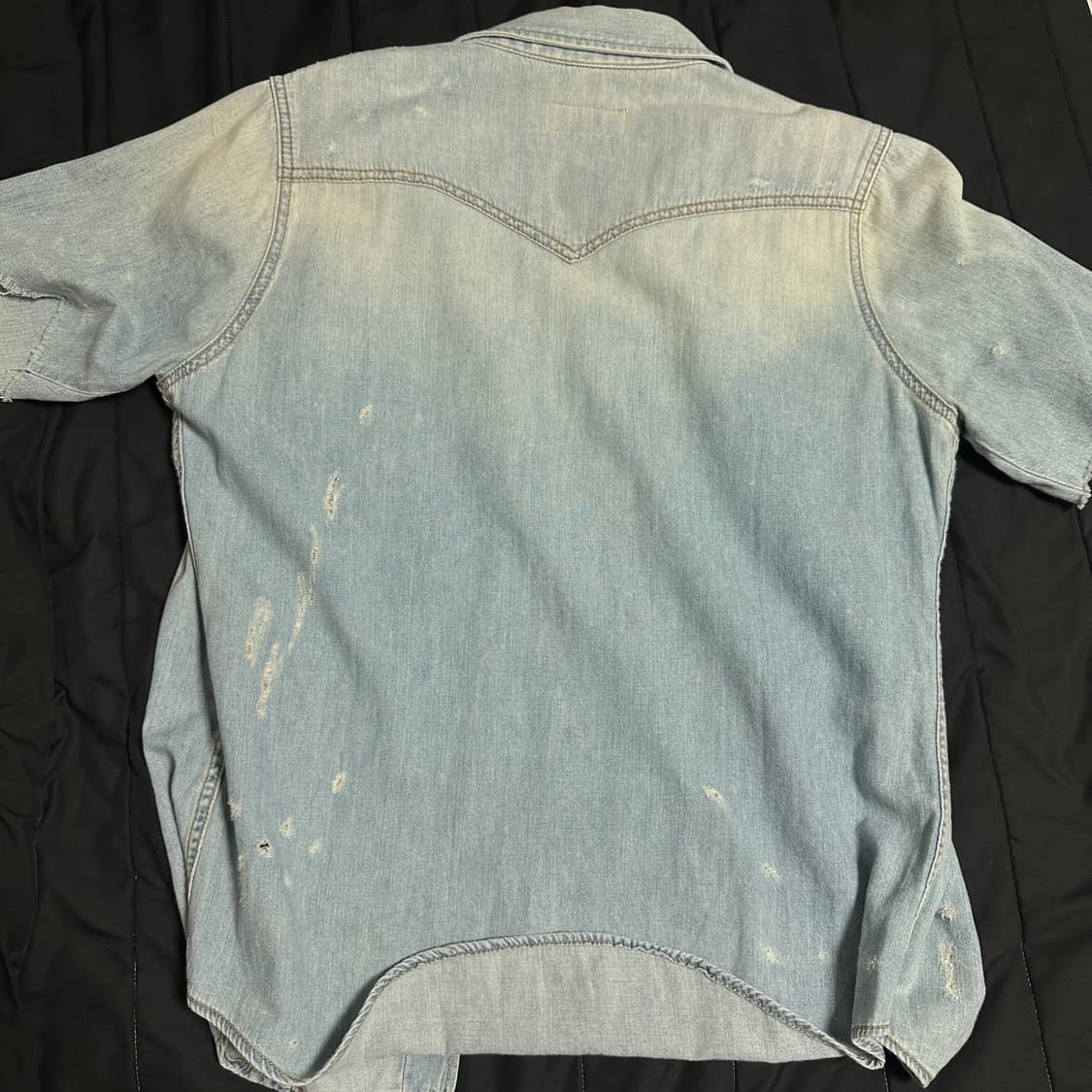 생로랑 디트로이트 데님 셔츠 상품이미지2