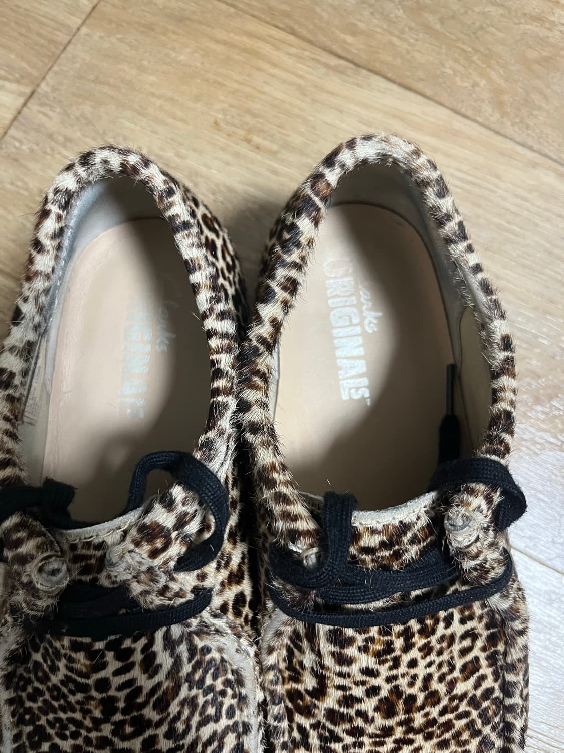Uk8.5 클락스 왈라비 하라주쿠 레오파드 상품이미지2