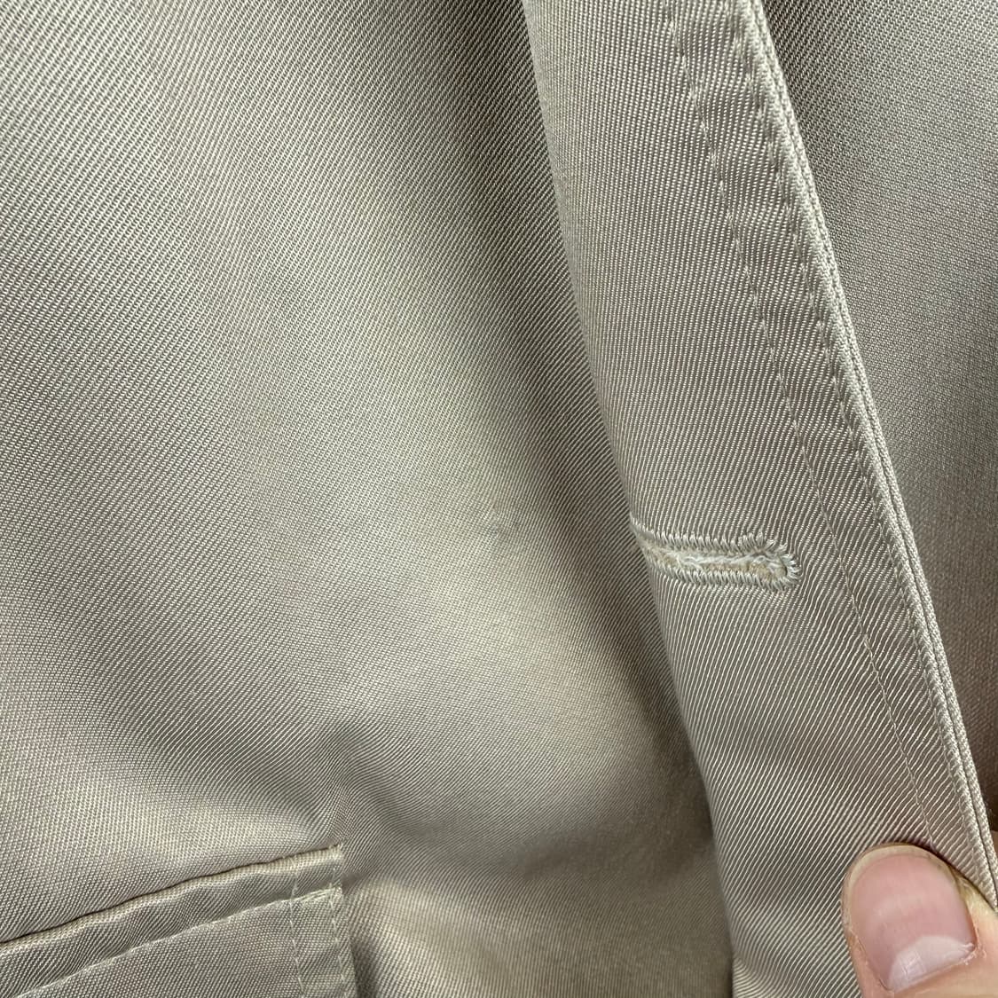 52) 마인옴브 더블버튼 트렌치 숏 코트 베이지 상품이미지4