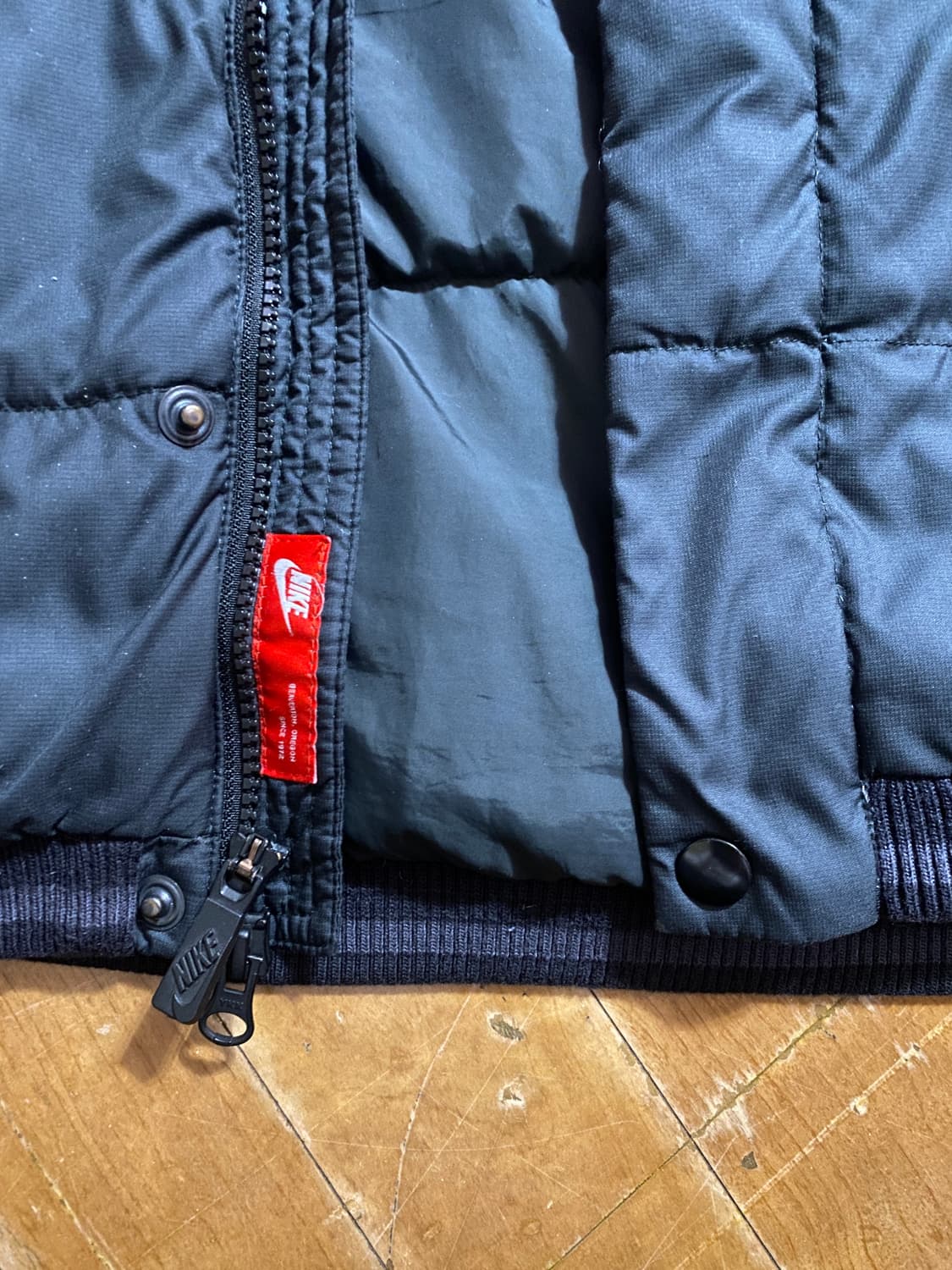 나이키 남성 블랙 구스 다운패딩  조끼 L 블랙 (100~105) 상품이미지3