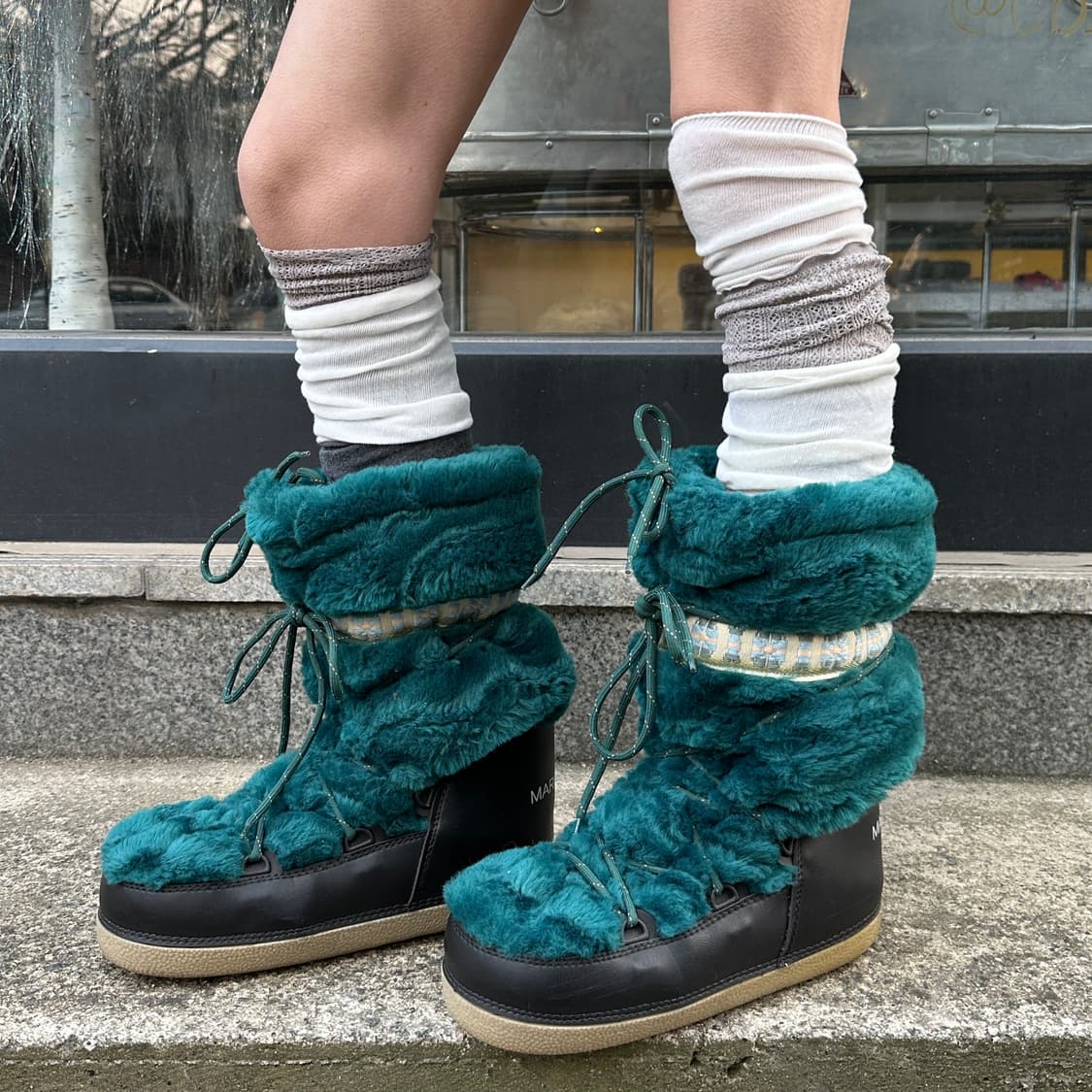 00s 레어 마크 제이콥스 문부츠 상품이미지7