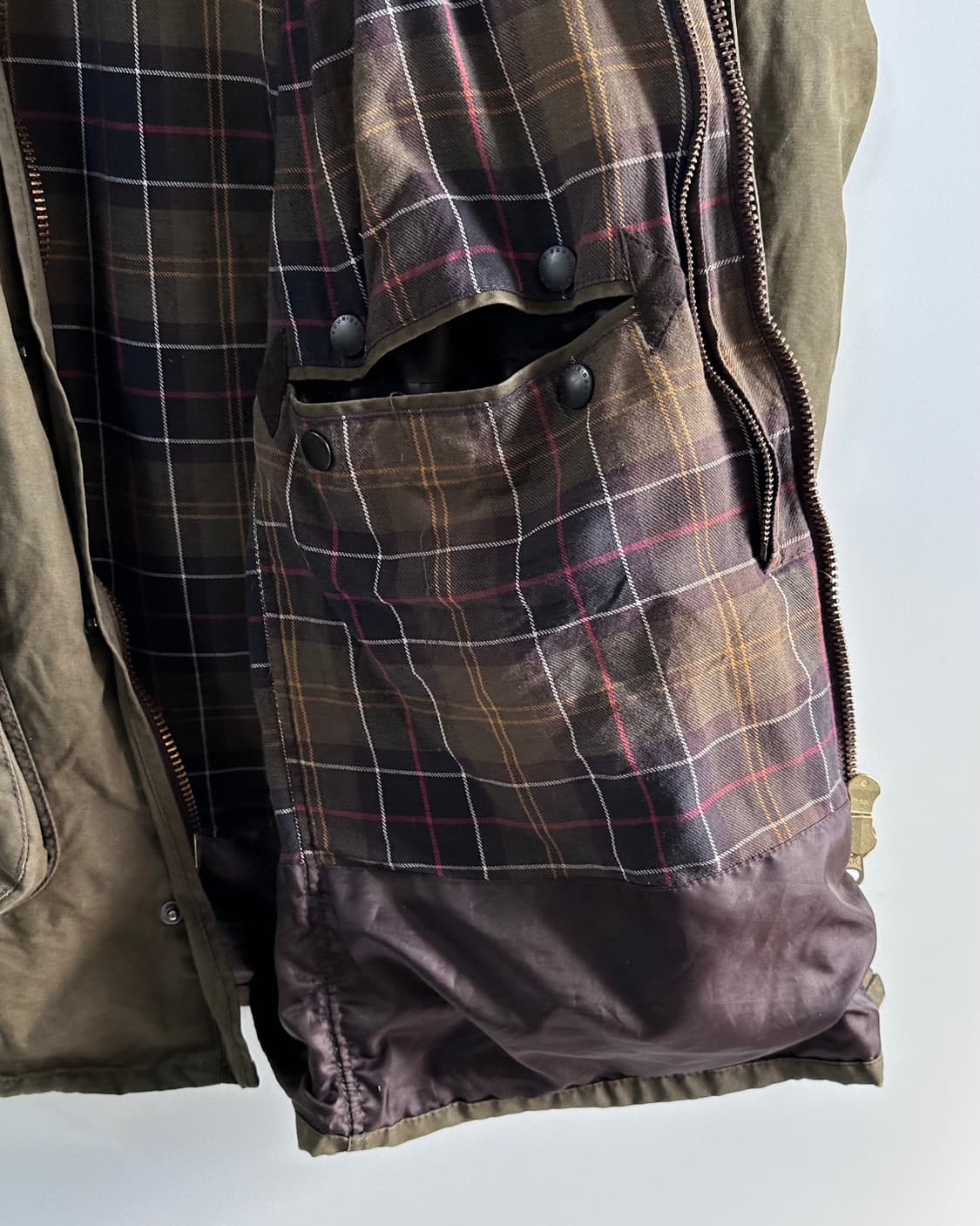 바버 클래식 노섬브리아 왁스 자켓 (va.63) 상품이미지5