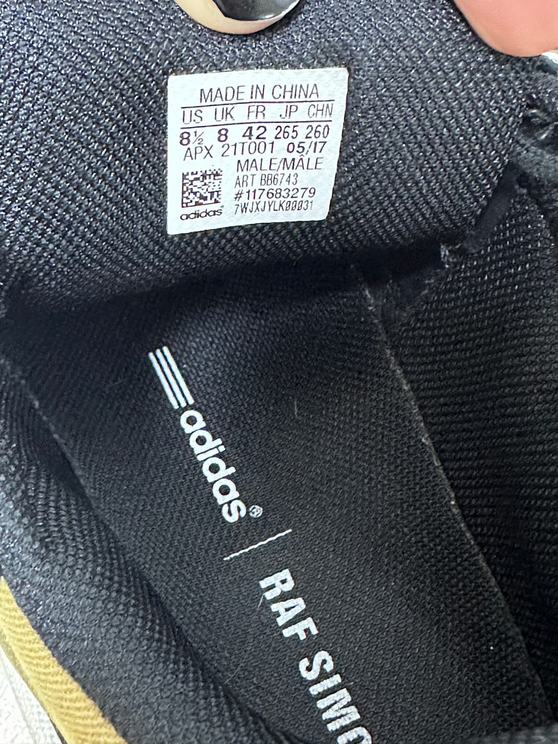 Raf simons x adidas 상품이미지3