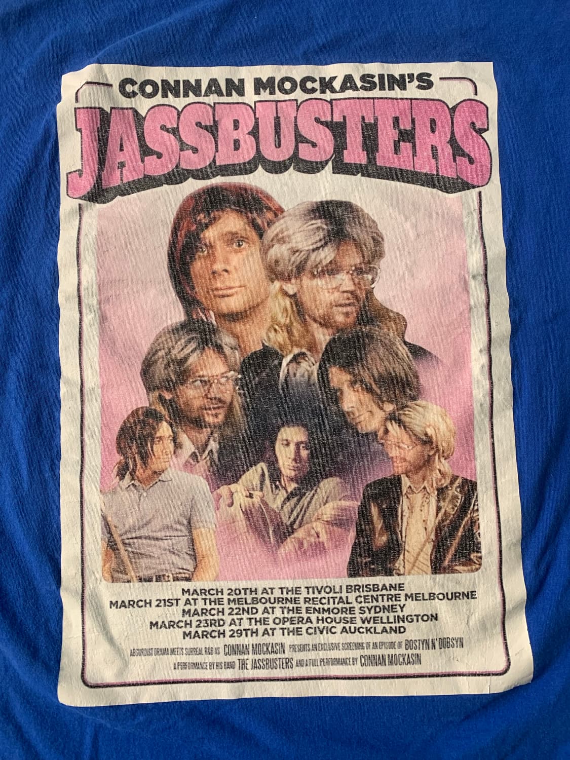 Connan Mockasin Jassbusters 투어 티셔츠 챔피온 L 상품이미지1