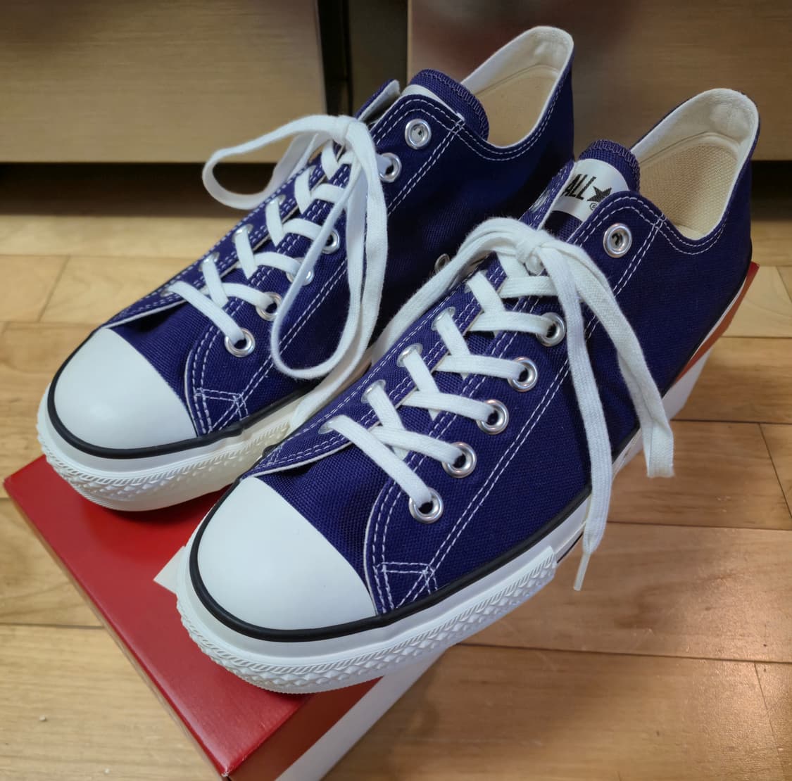 컨버스 재팬 올스타 J OX 퍼플 290 새제품 상품이미지2