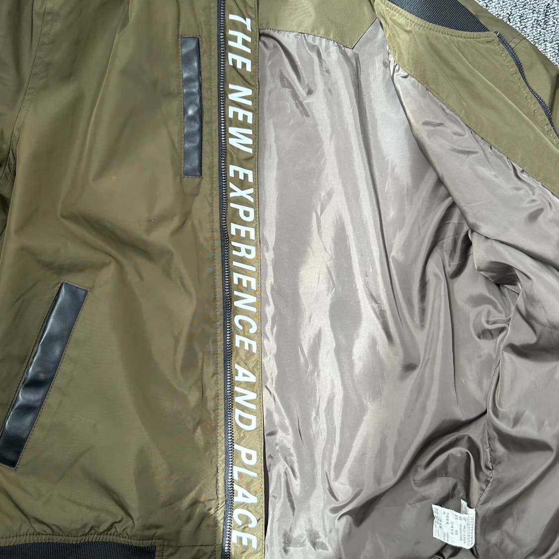 M. Holiday 카키 항공점퍼  상품이미지6