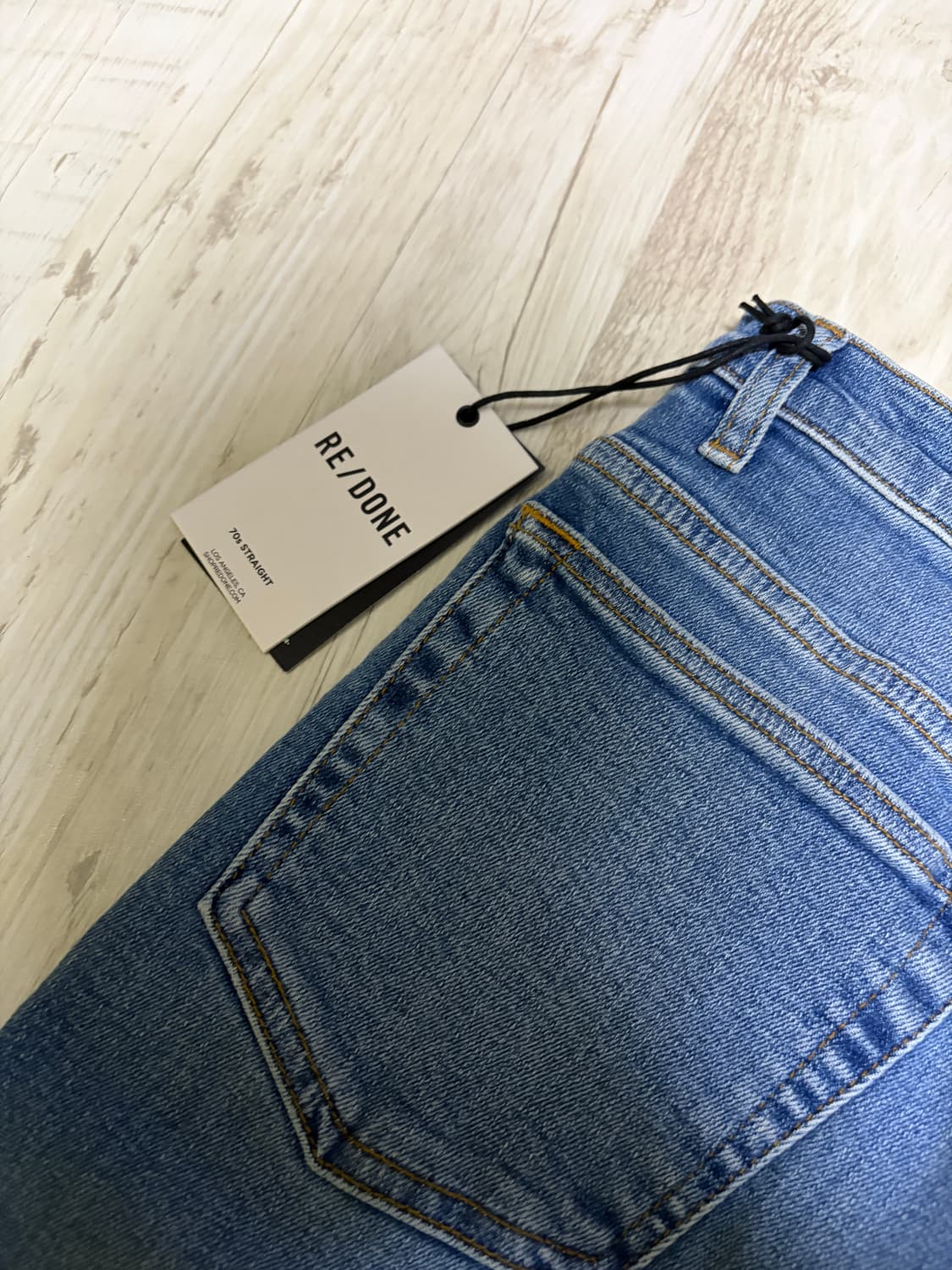 [26] 리던 RE/DONE 70s 스트레이트 데님 새상품 상품이미지4