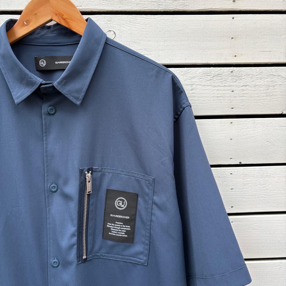 Gu x Undercover 지유 x 언더커버 반팔 셔츠 상품이미지4