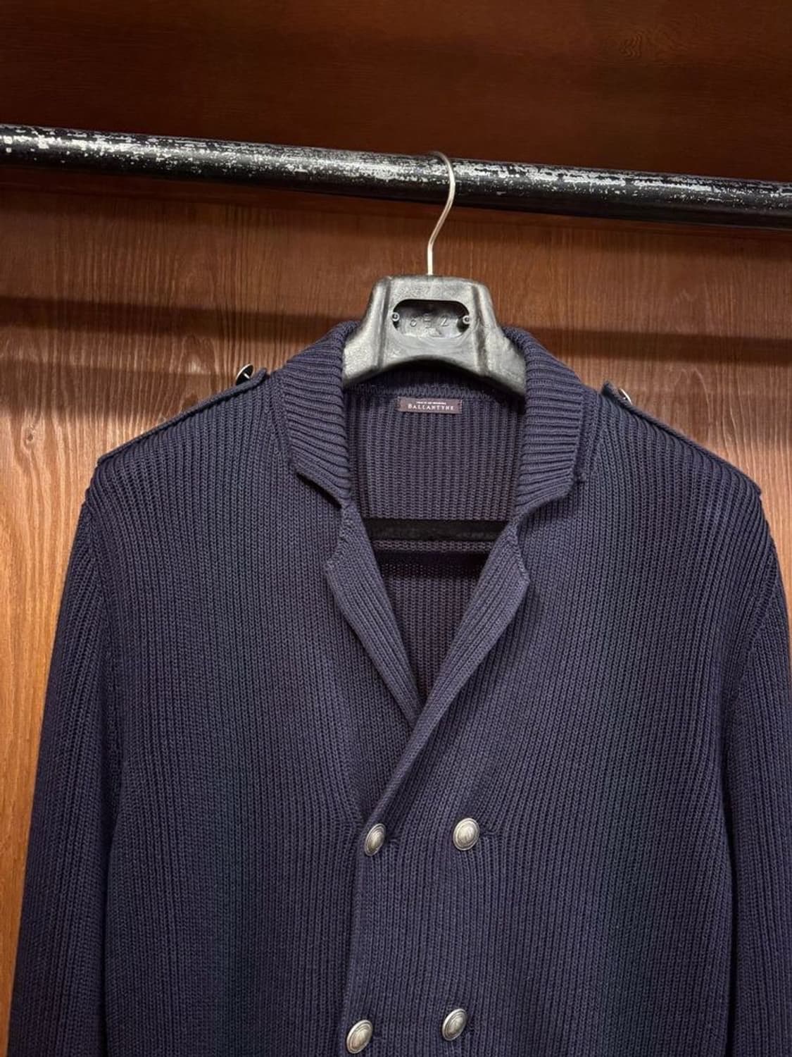 발렌타인 숄칼라 니트 상품이미지2