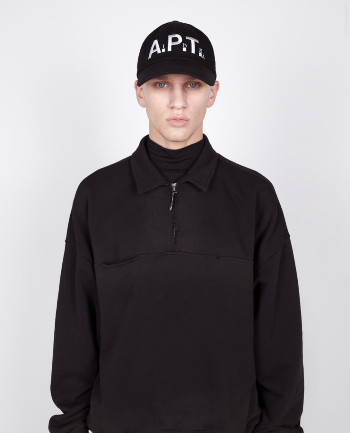 밀로아카이브 오마주 블럭 뉴 볼 캡 [블랙] 상품이미지2