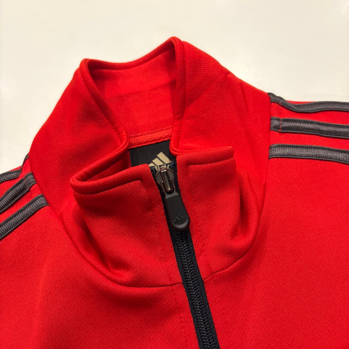 [100] 08s 아디다스 스타 트랙 져지 집업 레드/블랙 D713 상품이미지5