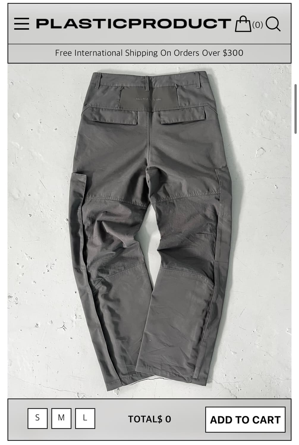 MPa MULTI PANEL CARGO PANTS (GREY) 상품이미지2