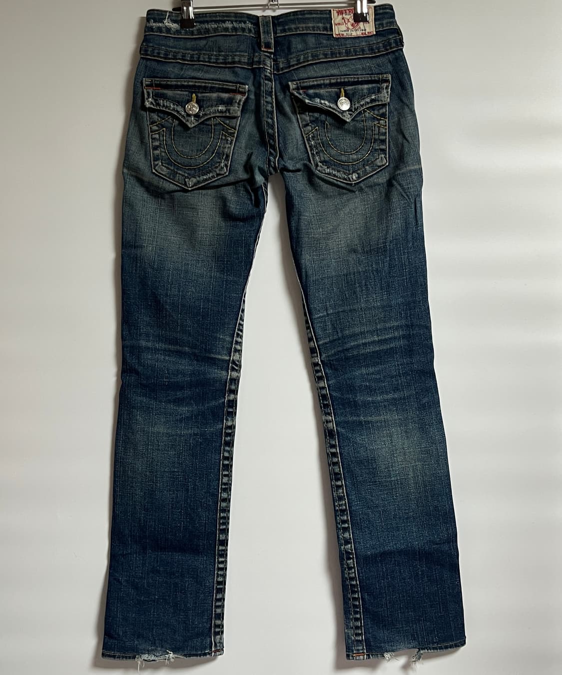 트루릴리젼 빌리 세미부츠컷 로우라이즈 데님팬츠 청바지 27 상품이미지5