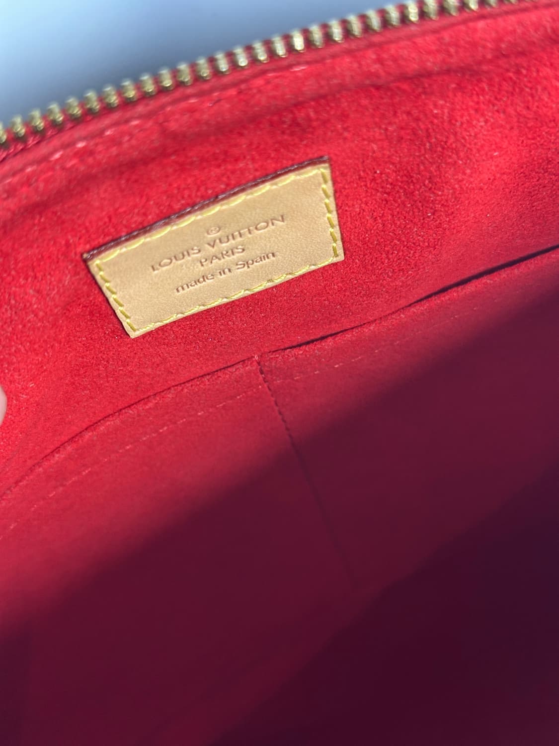 루이비통 팔라스 MM 모노그램 레드 상품이미지5