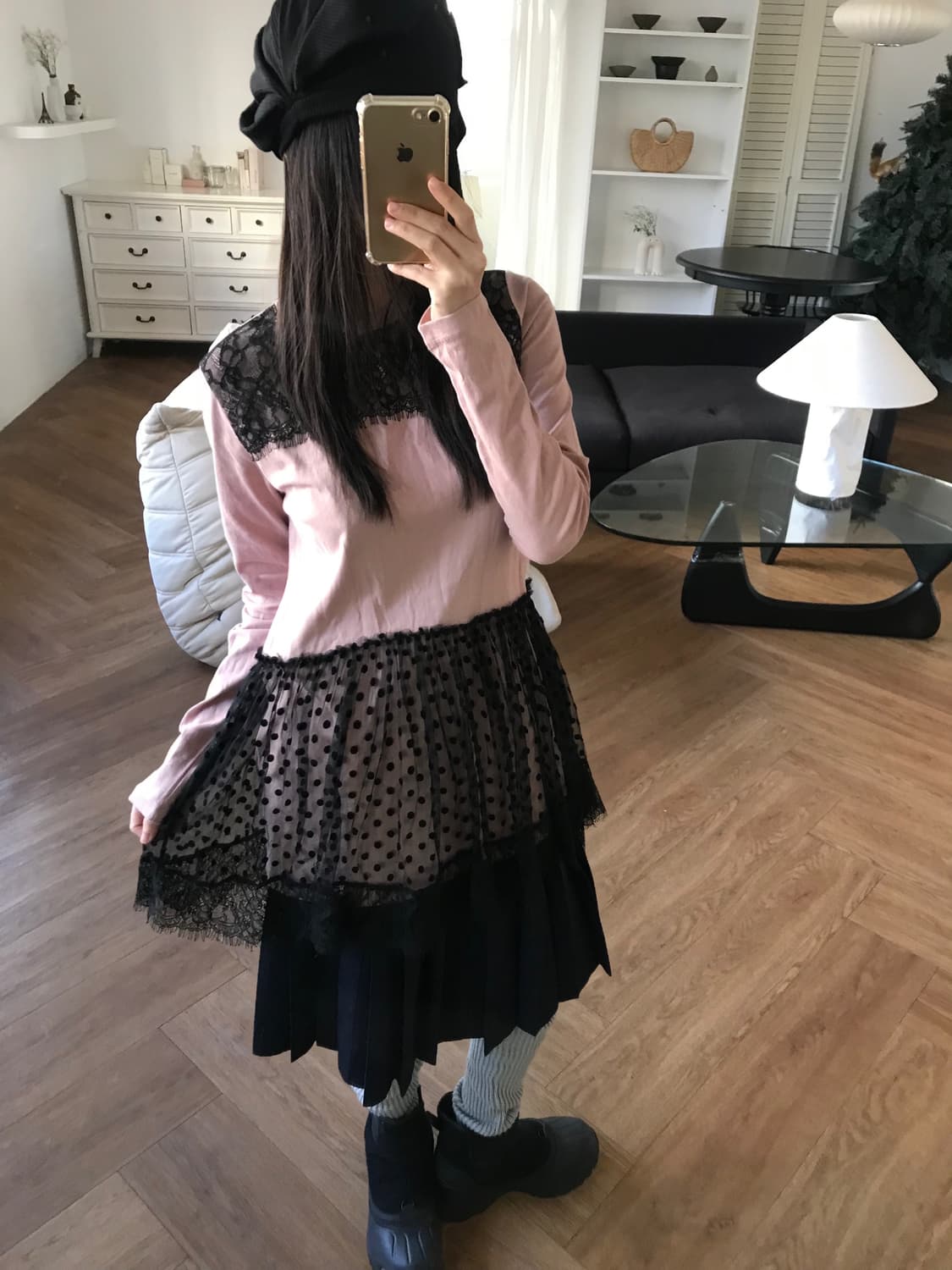 vintage lace long sleeve 상품이미지4