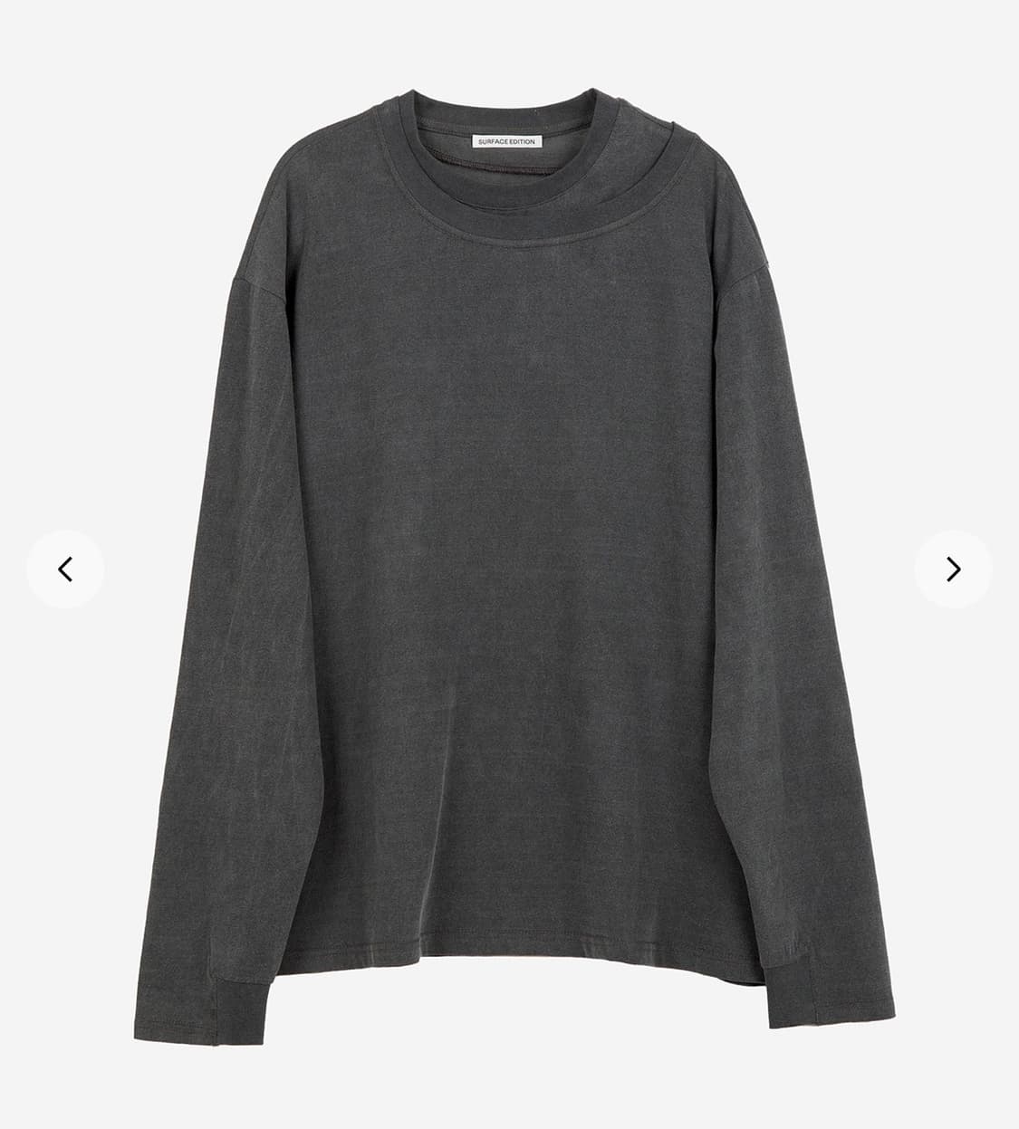 서피스에디션 더블넥 롱슬리브 M 상품이미지1