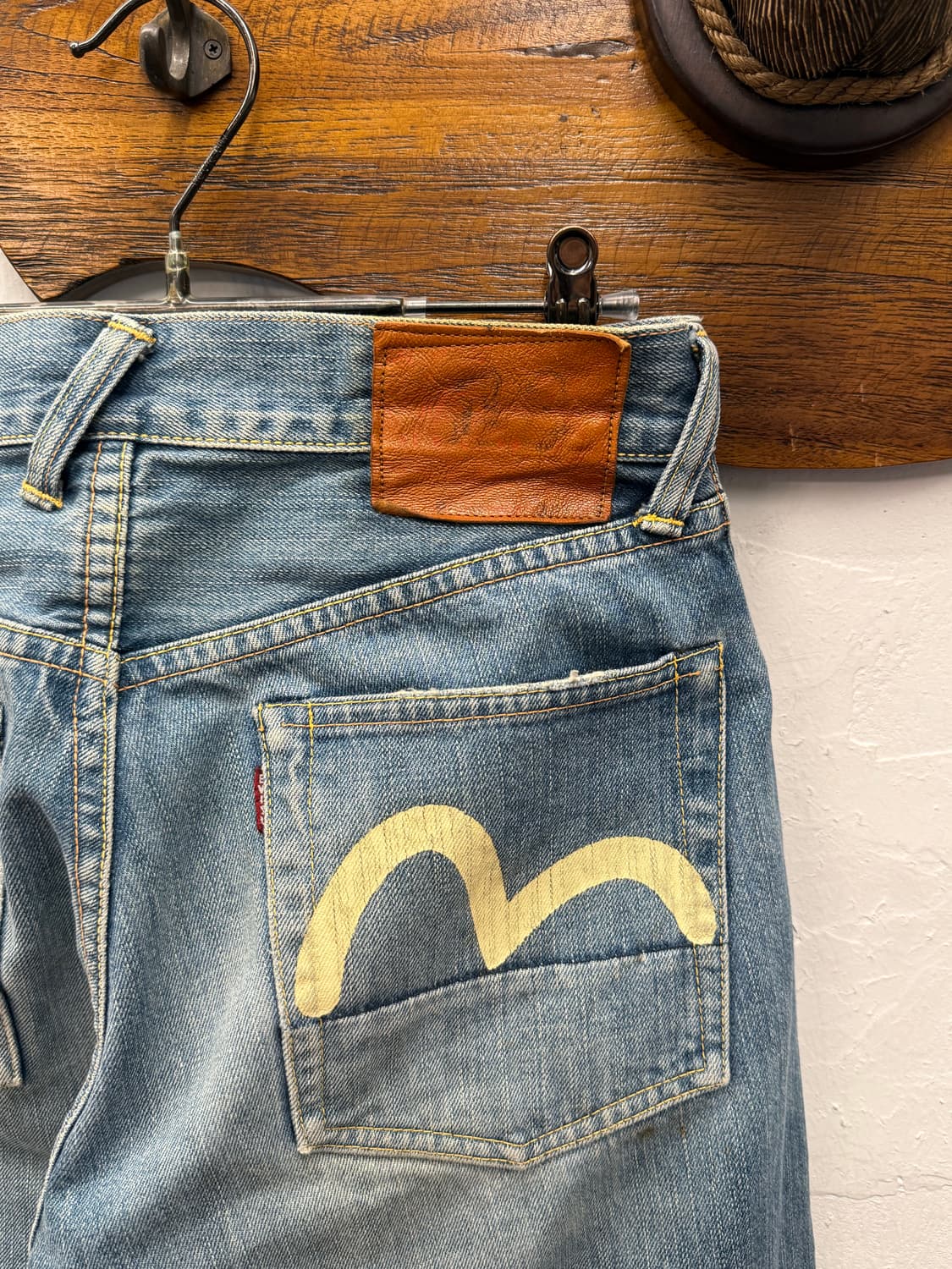 에비수 다이콕 셀비지 데님 팬츠 상품이미지3