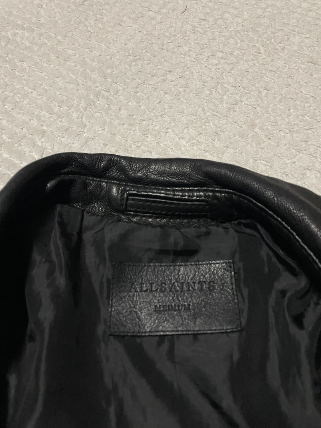 ALL SAINTS 올 세인츠 웨스턴 무드 양가죽 로미 바이커 레더  상품이미지5