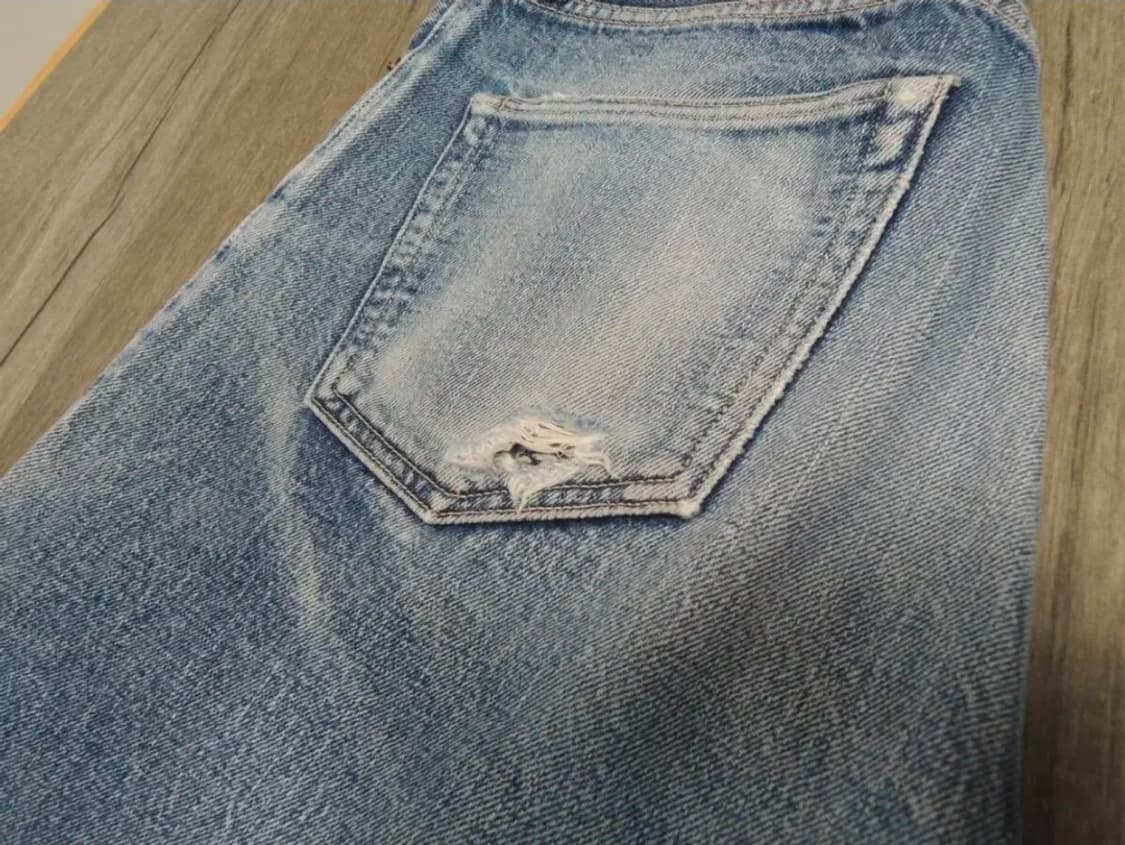 웨어하우스 lot.800 워시드 데님팬츠 상품이미지7