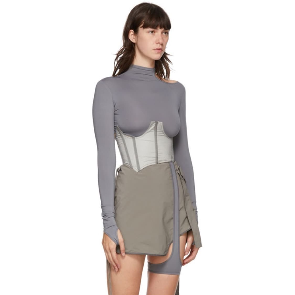 혜인서 Long Sleeve Top With Corset 상품이미지4