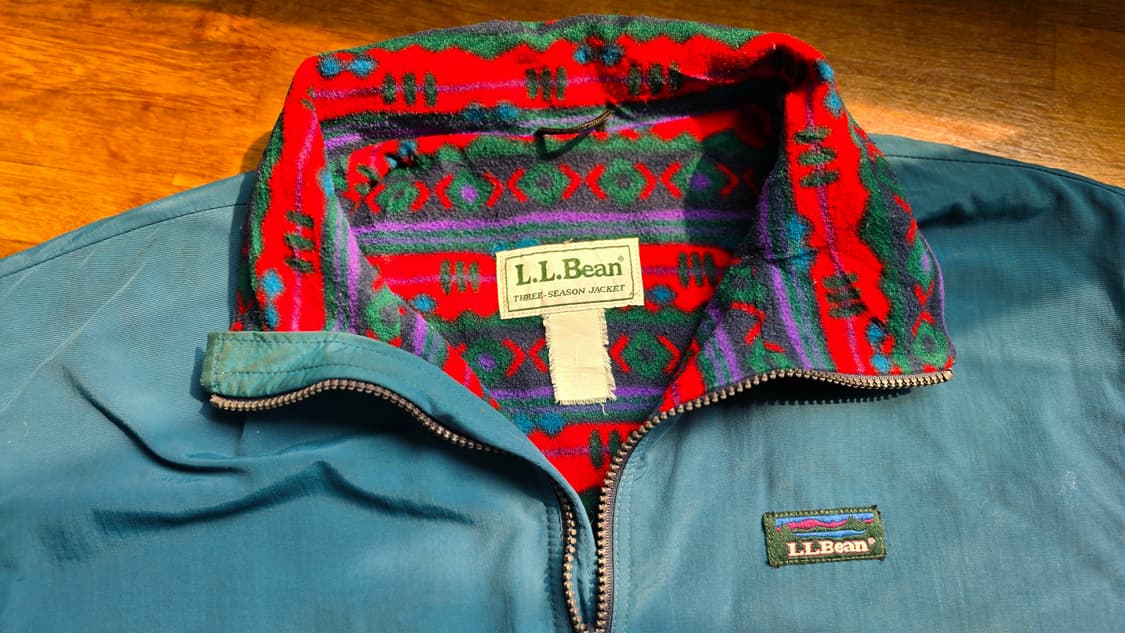 L.L.Bean 90's 엘엘빈 아즈텍 웜업 자켓 USA  상품이미지4