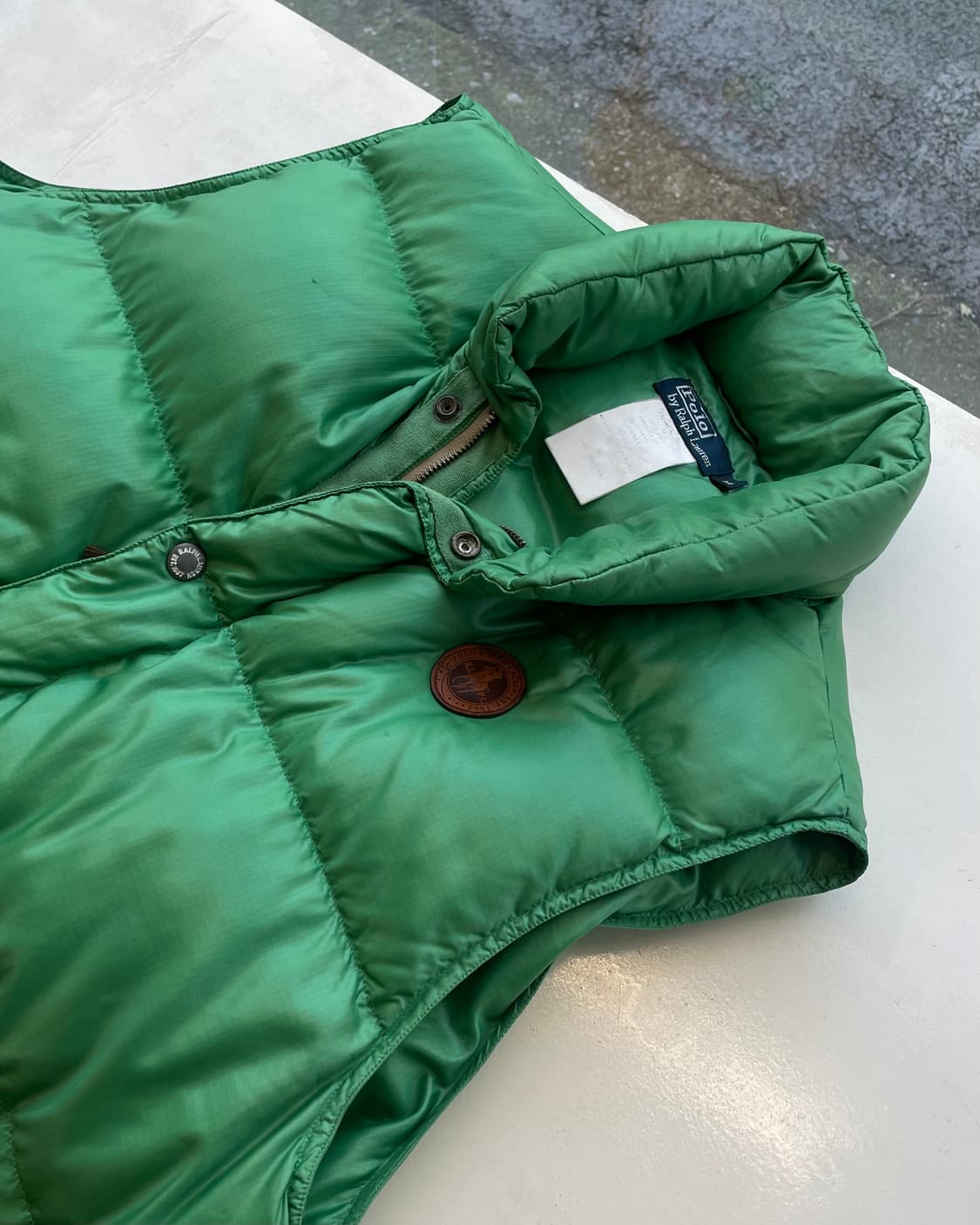 Polo goose down puffer vest 폴로 구스다운 푸퍼  상품이미지7