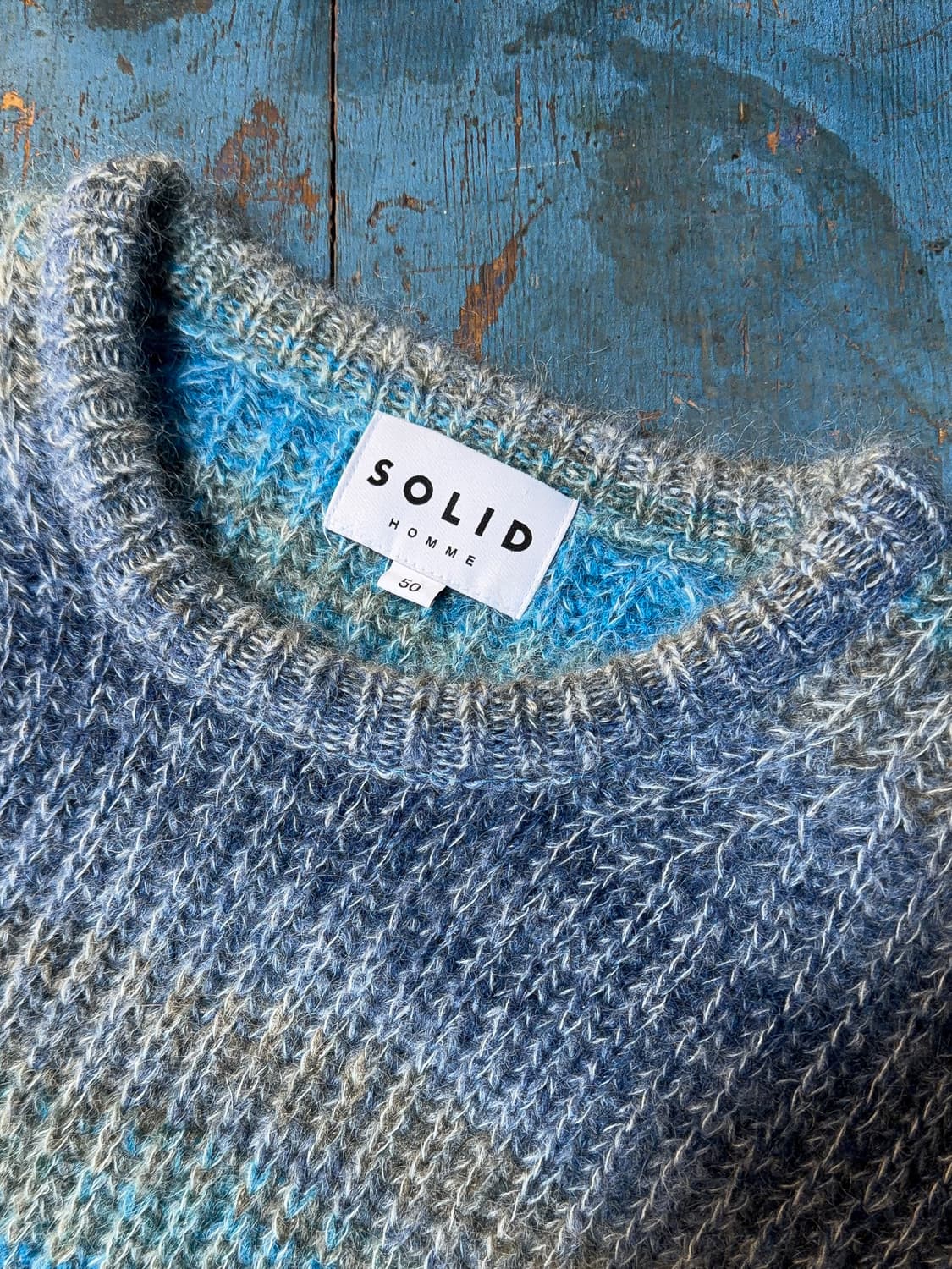 솔리드옴므 23FW 스트라이프 니트 상품이미지6