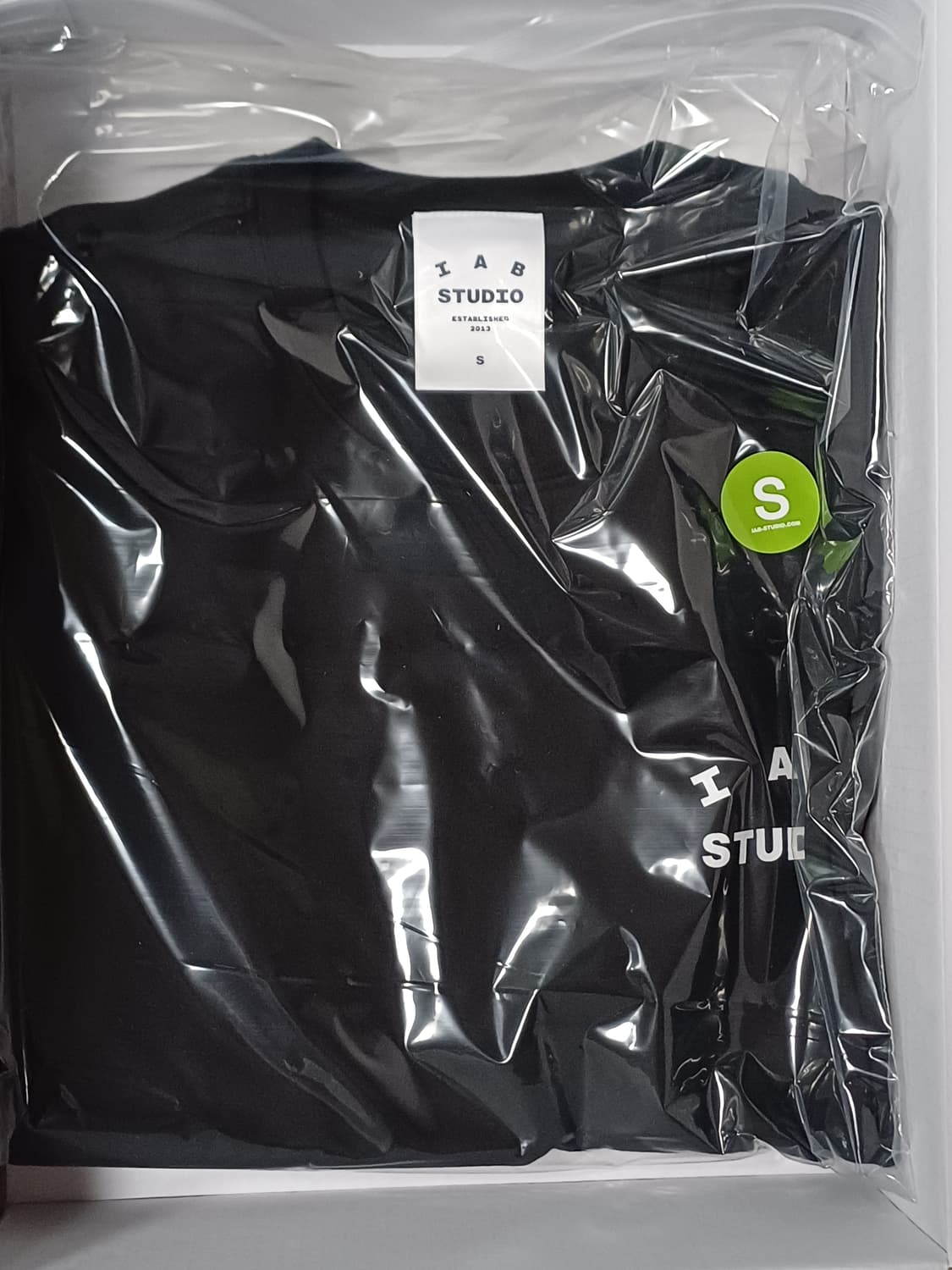 IAB Studio 아이앱 블랙 티셔츠 S  상품이미지1