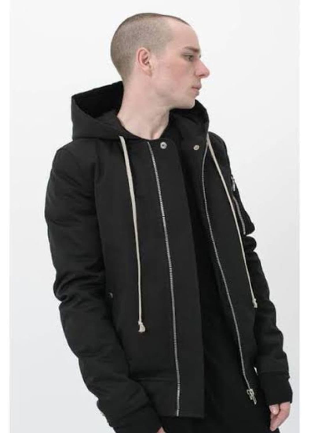 릭오웬스 17FW "GLITTER" 구스다운 MA-1 후드 플라이트 봄버 상품이미지10