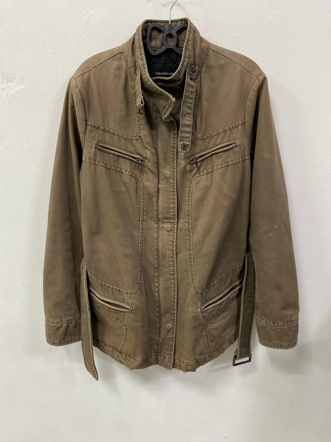 [CALVIN KLEIN] 캘빈클라인 카키브라운 자켓 상품이미지4